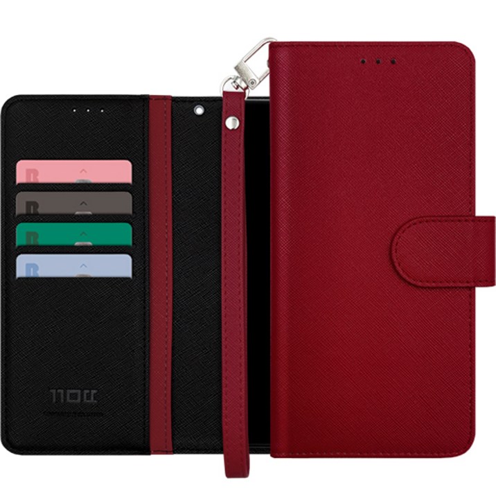 까미또 데일리 시즌2 스트랩 다이어리 갤럭시노트용 휴대폰 케이스