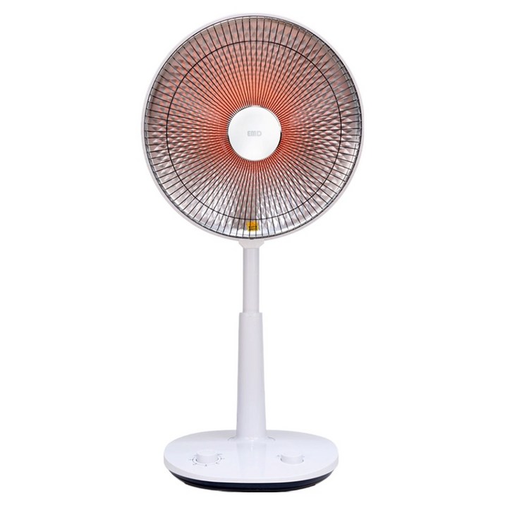 이엠디 세라믹 스탠드형 전기히터 화이트