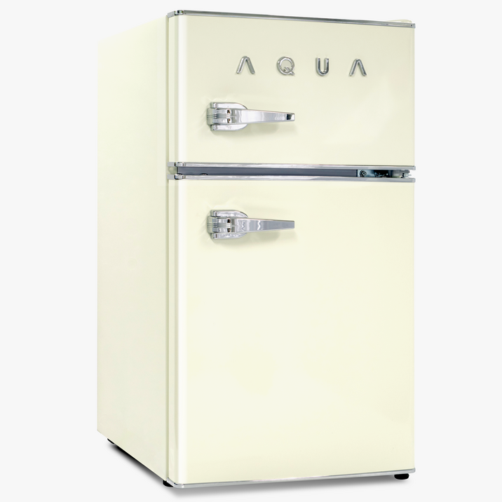 하이얼 AQUA 미드센츄리모던 클래식 레트로 냉장고 82L 방문설치, 크림 아이보리, ART82MDCLI 7370229662