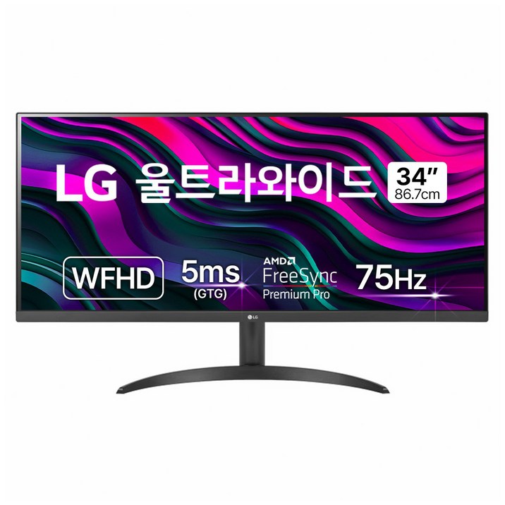 LG전자 WFHD 울트라와이드 모니터 방문설치 LG전자 WFHD 울트라와이드 모니터 방문설치
