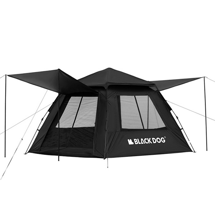BLACKDOG 레이슈어 2.4 투도어 투윈도우 자동 텐트 CBD2450WS030