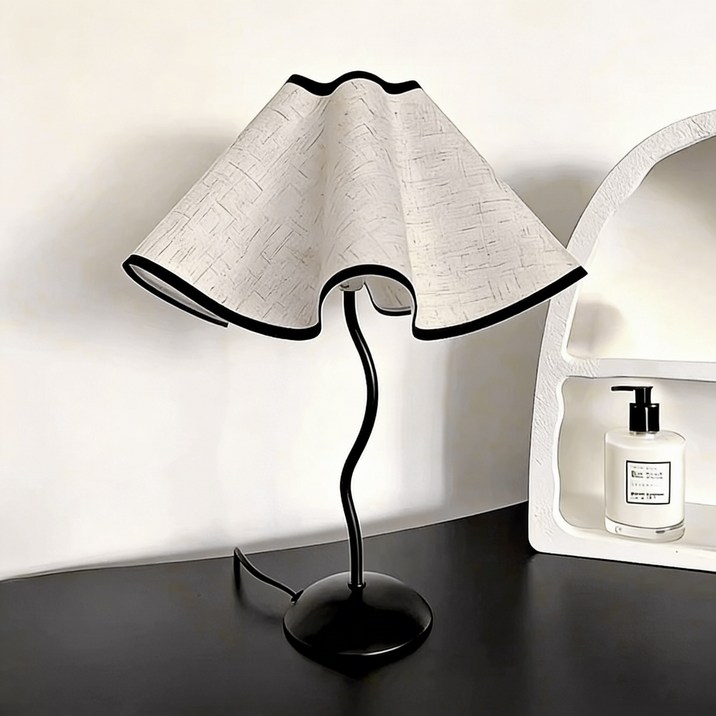 사시한사 3색 변환 북유럽 빈티지 LED 단스탠드 무드등 침실 거실 인테리어 예쁜 아늑한 집들이 선물, 화이트