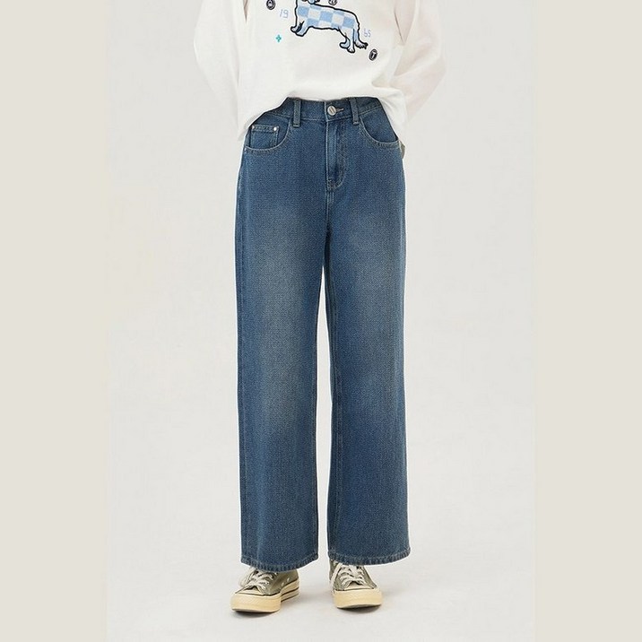 매장판 베네통 부클 와펜 쉐브론 데님 팬츠 (BADP10511) 167791