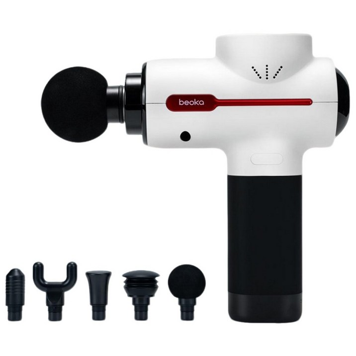 비오카 코리아M2 Pro 파워 펄스 마사지건  안마기 허리 목 승모근 어깨 마사지기