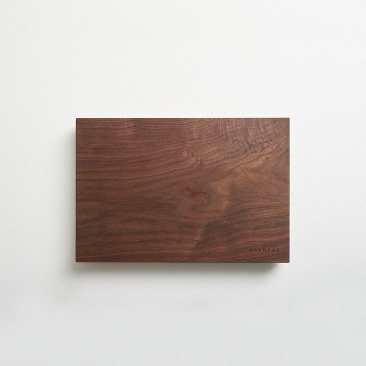 흑백요리사 바우하우스 북미산 호두나무 도마 모던 4025 중 통원목 월넛도마받침대증정