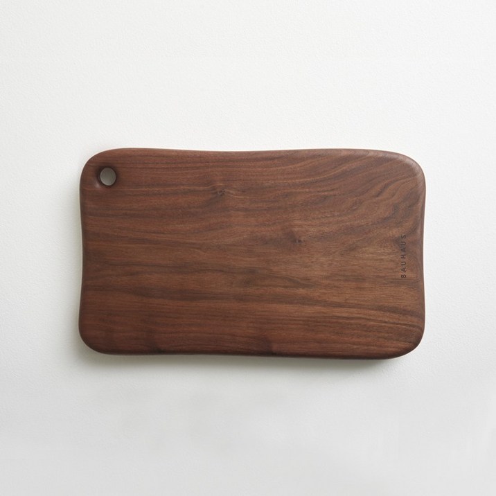 [바우하우스] 북미산 호두나무 도마 빈티지 4527 대 통원목 월넛도마+받침대증정