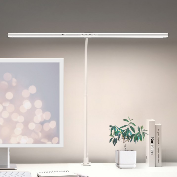 플랜룩스 모티프로 와이드 LED스탠드 책상스탠드 모니터 조명