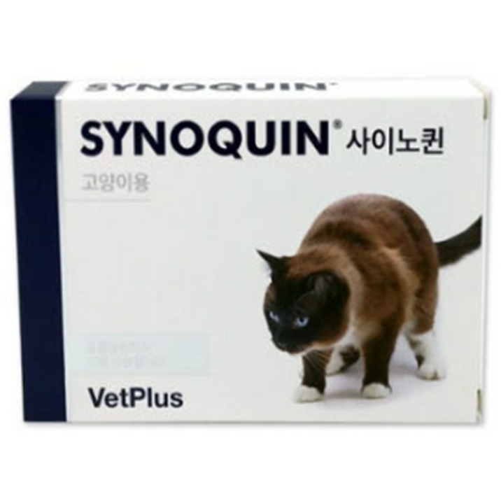 벳플러스 사이노퀸 고양이 캣 관절 애묘 연골 영양제 30캡슐 3개, 21g, 3개, 어덜트