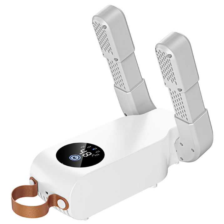 Cygoah 360도 열풍 신발 건조기 5단 타이머 48도 항온 빠른 건조 탈취, 화이트, H03