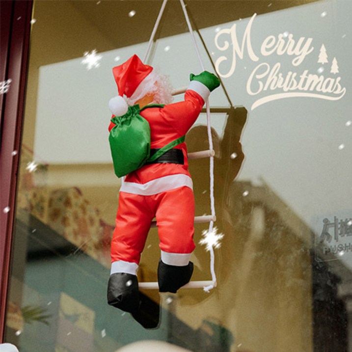 도림 줄타는 산타 인형 벽타는 산타 크리스마스 장식 소품