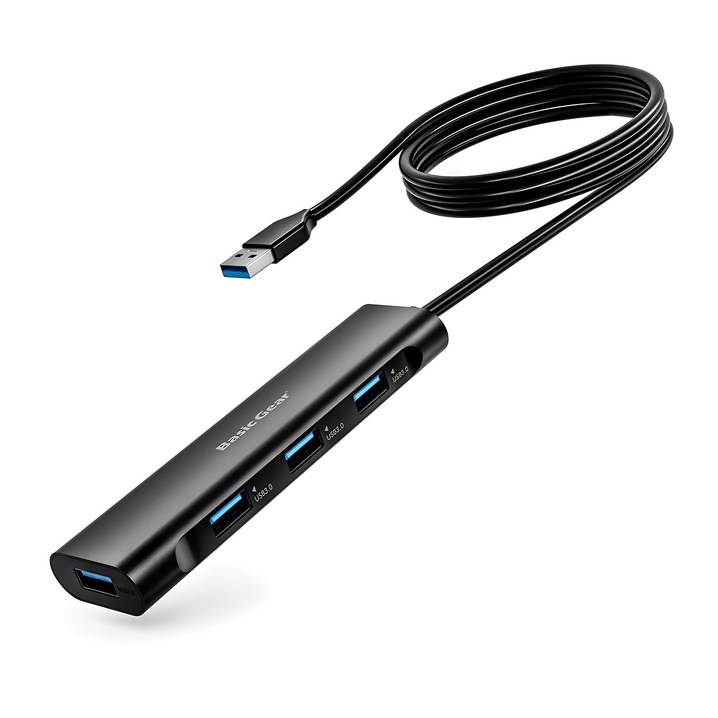 베이직기어 4포트 무전원 멀티포트 USB 3.0 허브 베이직기어 4포트 무전원 멀티포트 USB 3.0 허브