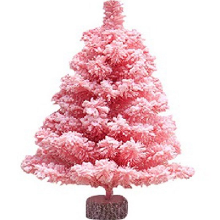 앤써핏 크리스마스 트리, 핑크 20230404