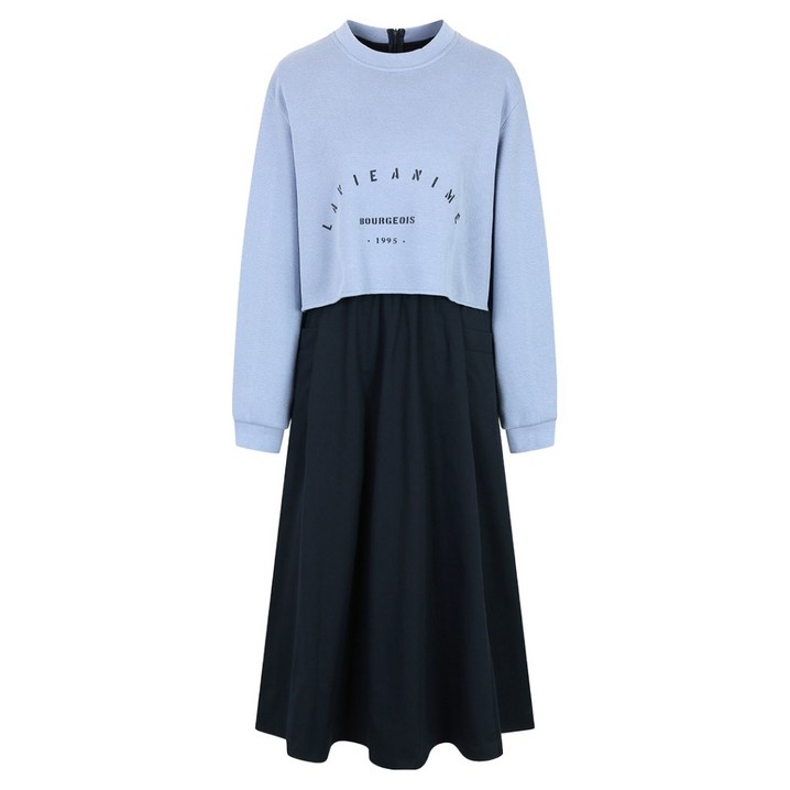 나이스클랍 레이어드 원피스 N234MWOA20