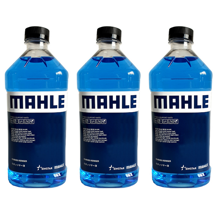 말레 에탄올 워셔액 청포도향, 2L, 3개