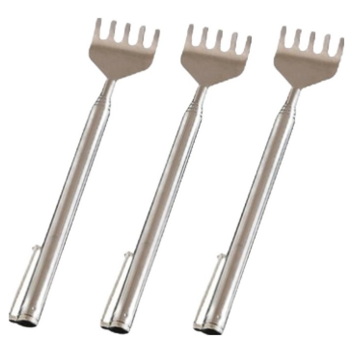 에스에스 5단 접이식 휴대용 스테인레스 효자손 50cm