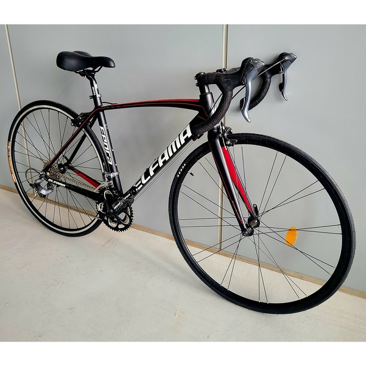 엘파마 에포카 E2500C 블랙 48사이즈 시마노 클라리스16단 로드 자전거