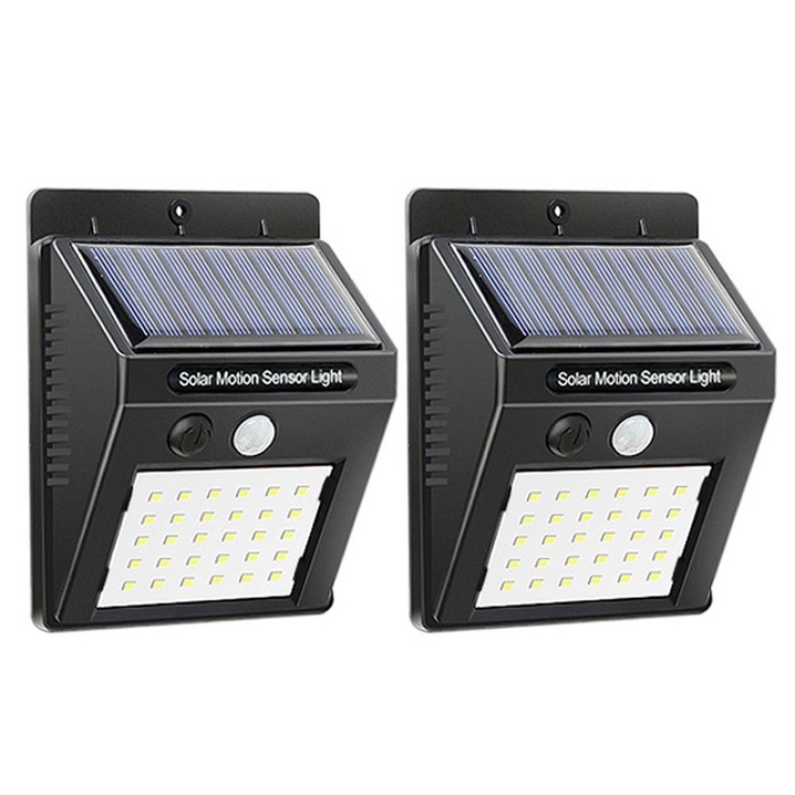 투데이리빙 11 세트 30구 LED 벽등 태양열 벽부등 감지 센서등 방수 베란다 벽 조명 등 태양광 인테리어 외벽등 정원등 실외 전등 문주등 야외 아파트실외벽 벽전등