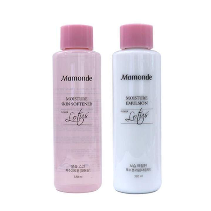 마몽드 모이스처 스킨 소프너 320ml + 모이스처 에멀젼 320ml 세트