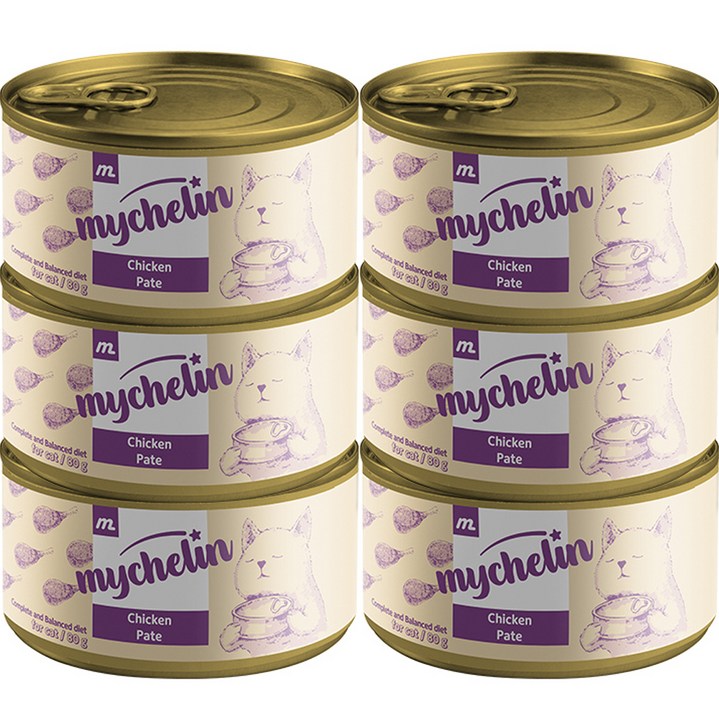 마이슐랭 고양이 주식 비프 파테 습식캔