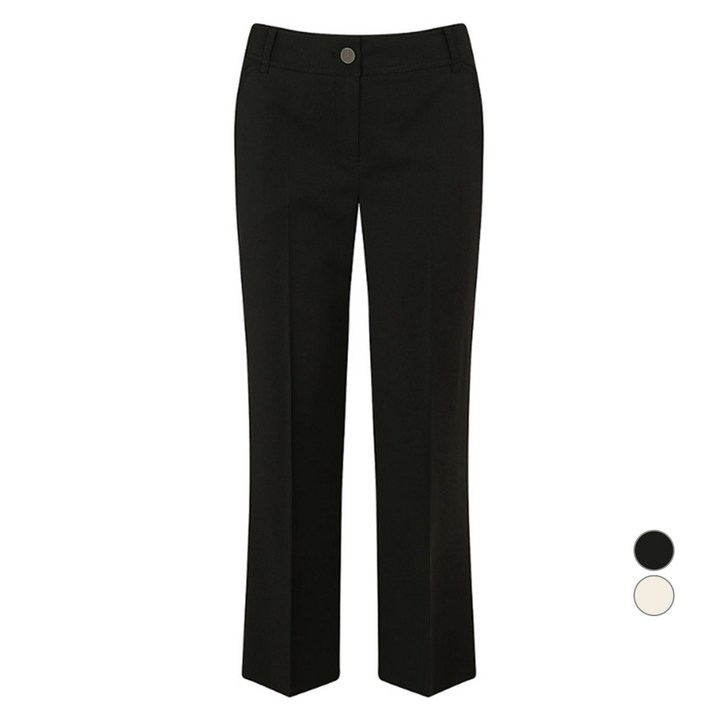 더아이잗 여성용 백 밴딩 슬림핏 팬츠 IN4A0SL19