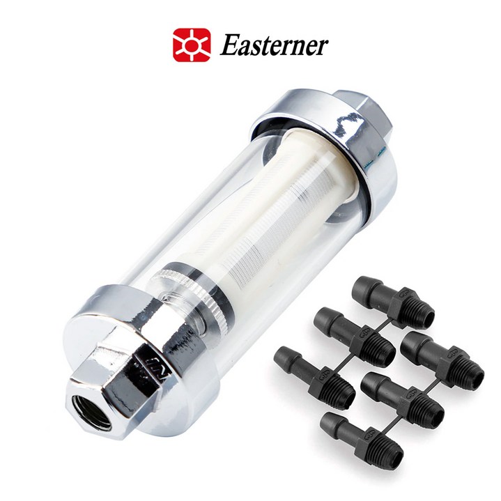 선외기 투명 인라인 연료필터  수분 침전물 필터