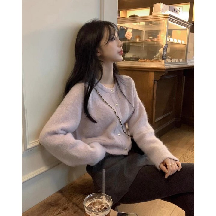 라운드넥 티셔츠 여성용 루즈핏 자켓 대학생