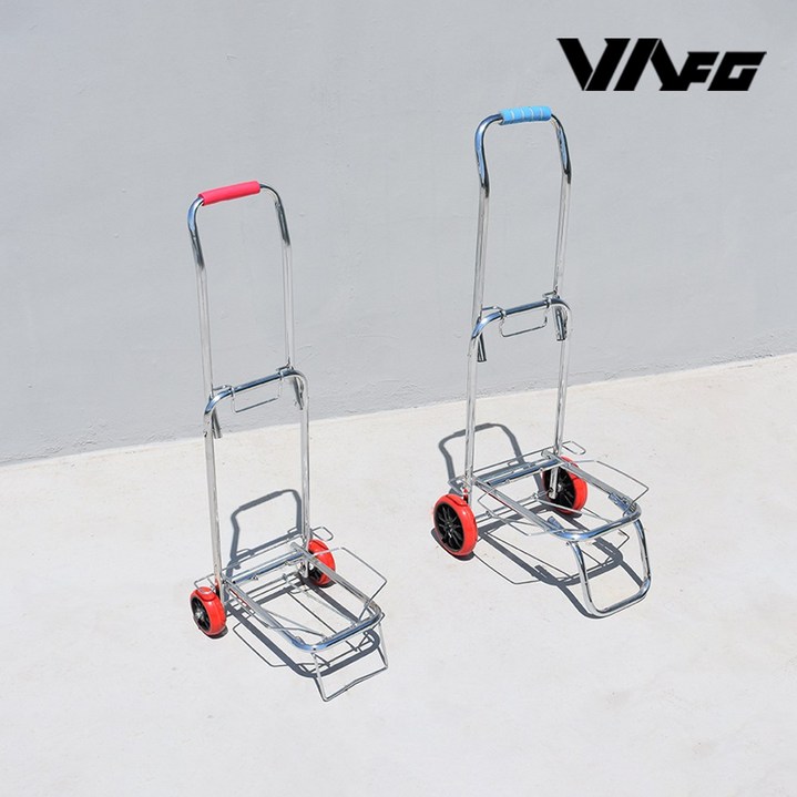 VA 폴딩 핸드카트 접이식 구루마 낚시 장보기 캠핑 카트 손수레