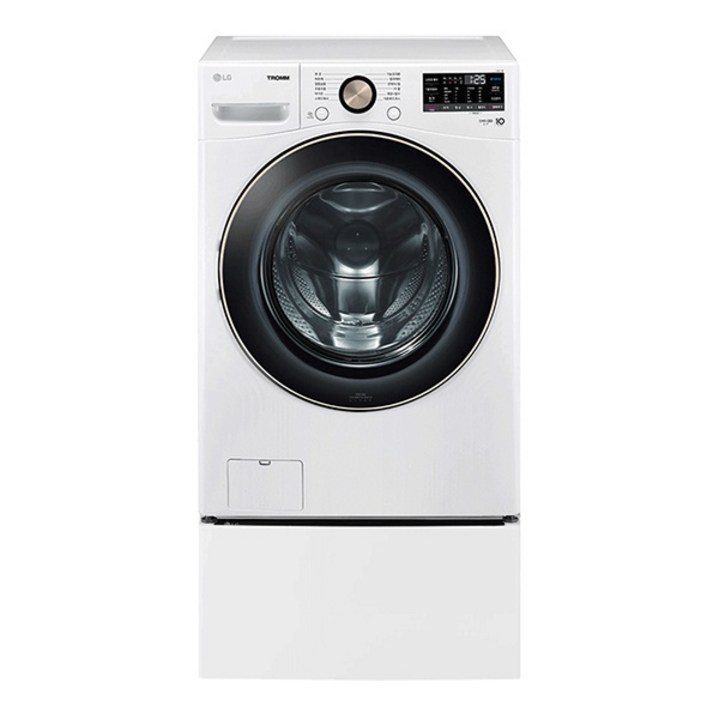 (LG전자) TROMM(트롬) 트윈워시 드럼세탁기 21kg+4kg (화이트/F21WDLPX(F21WDLP+FX4WC))