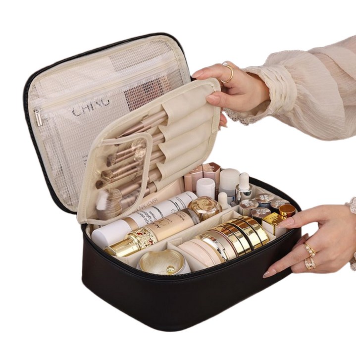 대용량 여행용 화장품 파우치