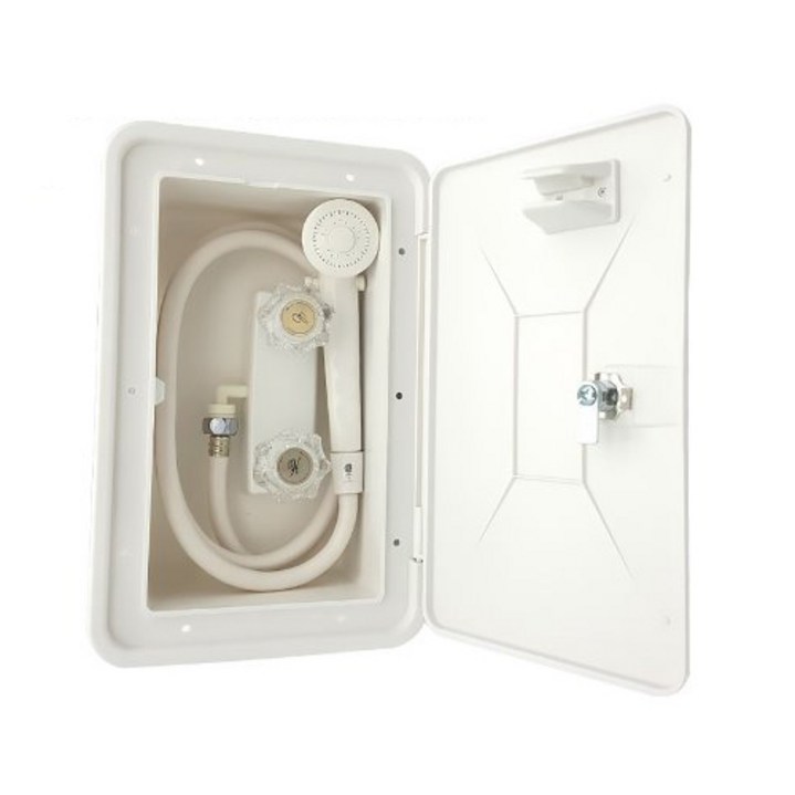 SW 외부샤워기-투명 핸들, 1개