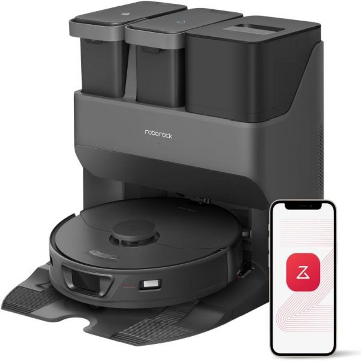 로보 락 S7 맥스 울트라 로봇 진공 및  콤보, 자동  건조, 세척, 자체 비우기, 자체 리필, 5500Pa 흡입