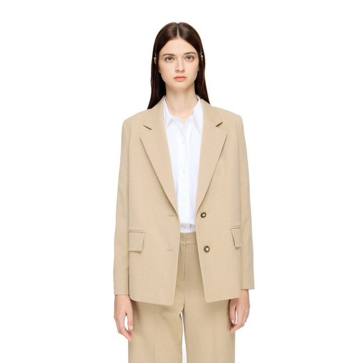 듀엘 투버튼 셋업 자켓(D244MSF341)