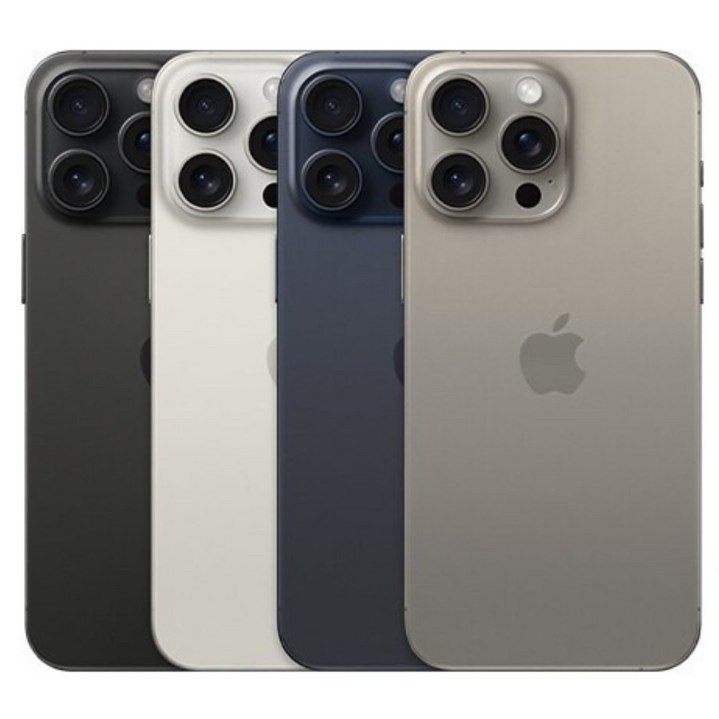애플 아이폰15 Pro Max S급 공기계 유심만 넣어 바로 사용! 용량선택 : 256GB & 512GB (구성품 : 단말기 + USB케이블 + 젤리케이스 + 보호필름 + 그립톡), 256GB, 화이트티타늄