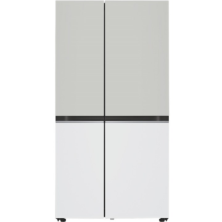 lg냉장고양문형 [색상선택형] LG전자 디오스 오브제 컬렉션 양문형 냉장고 메탈 방문설치