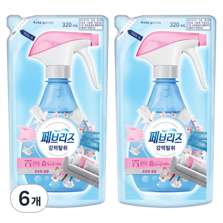 페브리즈 섬유탈취제 은은한꽃향 리필