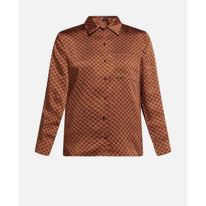 마쥬 긴팔 블라우스 블루 MFPCM00341 관부가세포함가