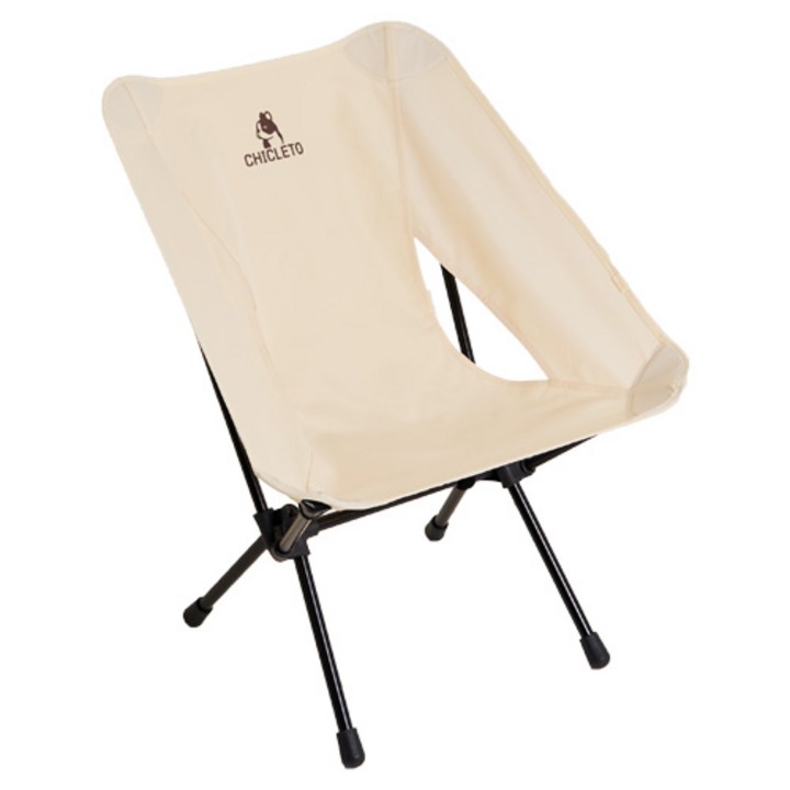 백패킹의자 시크레토 캠핑 의자 피크닉 초경량 경량 의자 체어, 베이지, 1개