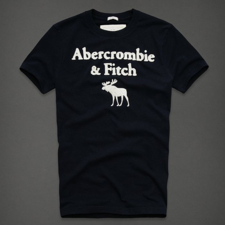 아베크롬비 Abercrombie & Fitch 남성 반팔 티셔츠 순면 라운드 루즈핏 티셔츠 ac15420 20230403