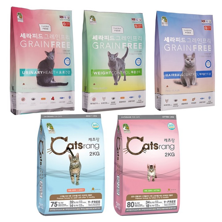 캐츠랑 고양이사료 전연령 세라피드 키튼 어덜트 리브레 2kg, 2kg, 1개