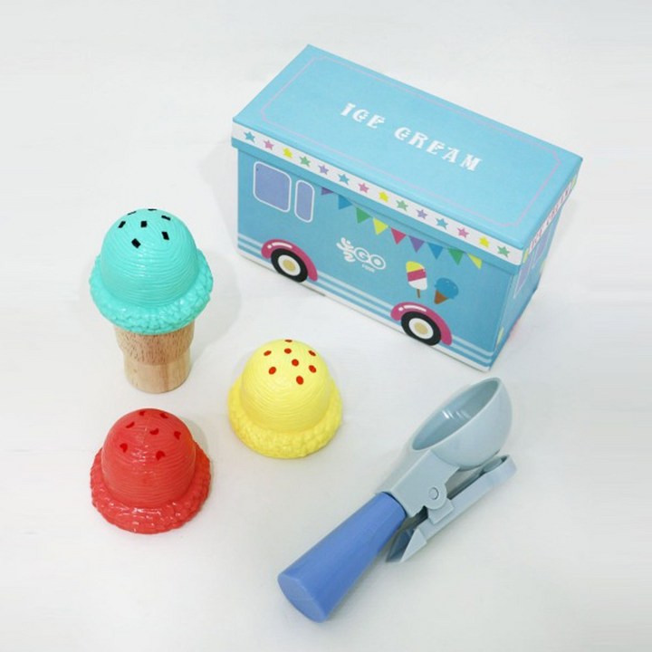 병원놀이장난감 [다르담]자석 놀이 장난감 아이스크림 만들기, 혼합색상