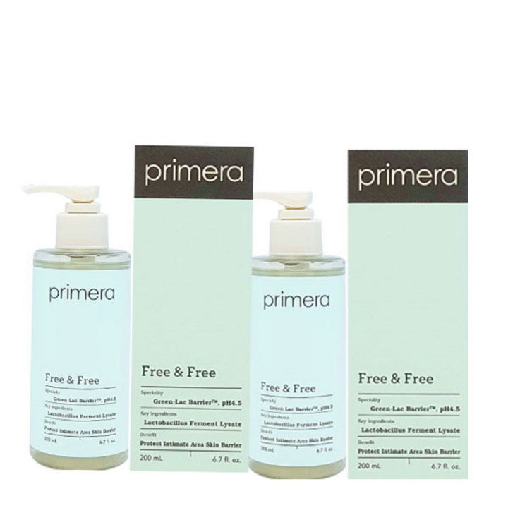 프리메라 후리 앤 후리 200ml +200ml (2개)여성청결제, 2개, 200ml
