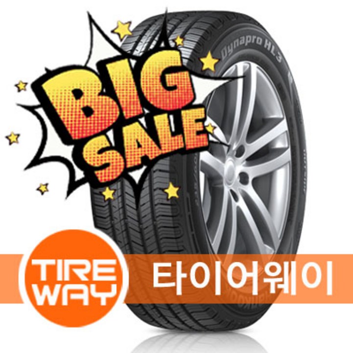 당일배송 25560R18 한국타이어 다이나프로 HL3 RA45 2556018 타이어웨이, 단일상품