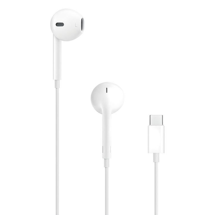 Apple USBC 커넥터 EarPods, MYQY3ZPA, 화이트 Apple USBC 커넥터 EarPods, MYQY3ZPA, 화이트