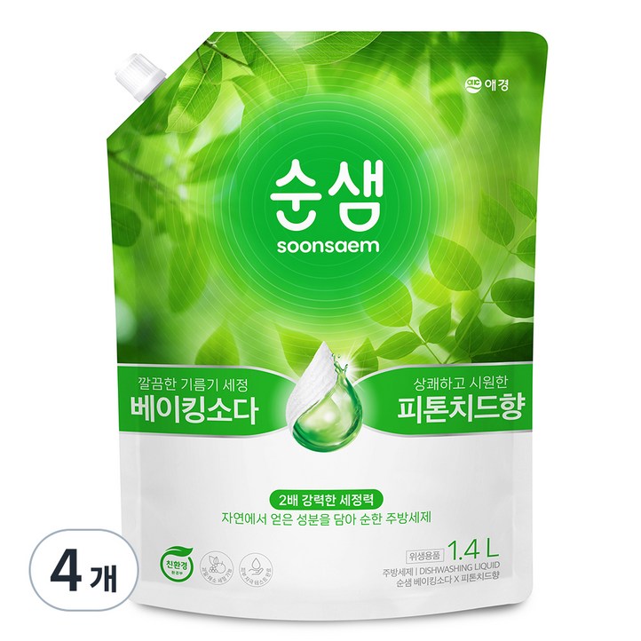 순샘 베이킹소다 피톤치드향 리필 세제