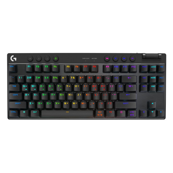 로지텍 PRO X TKL LIGHTSPEED 무선 게이밍 택타일 키보드