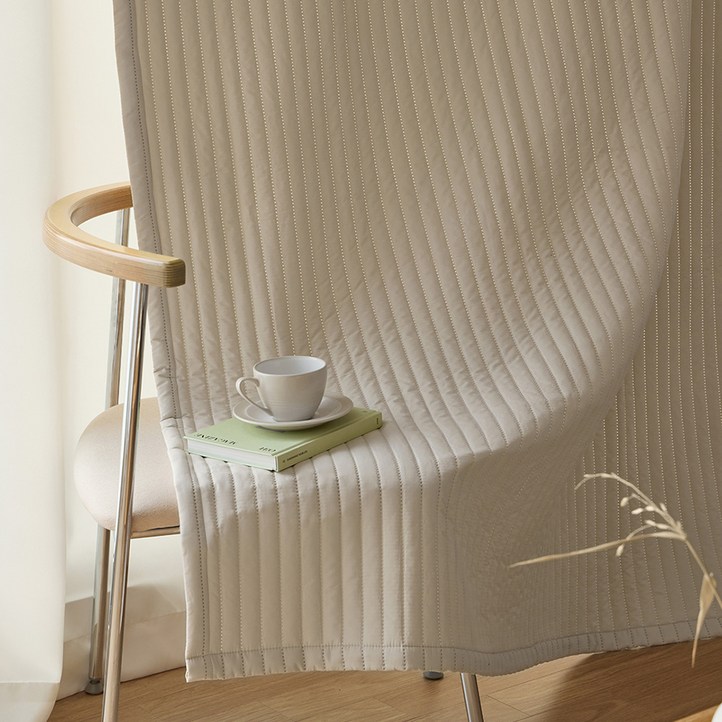 쉬즈홈 워머 3중직 패딩 바람막이 방한커튼  링집게