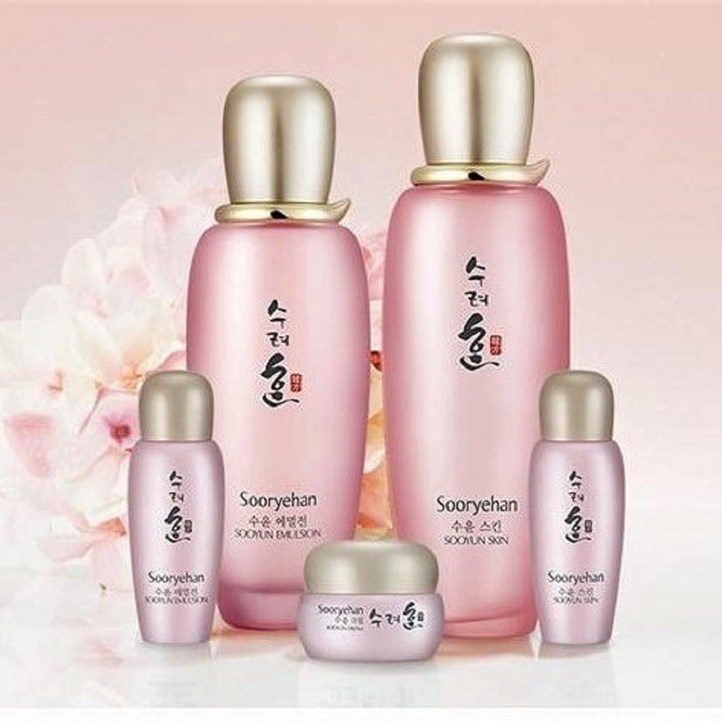 코랜스 LG 수려한 수윤2종5pc 스킨케어 세트 사은품증정 스파 마스크팩2매, 1세트