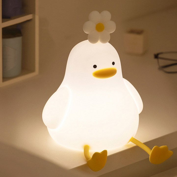 큐티 병아리 무드등 LED 수면등 신생아 수유등