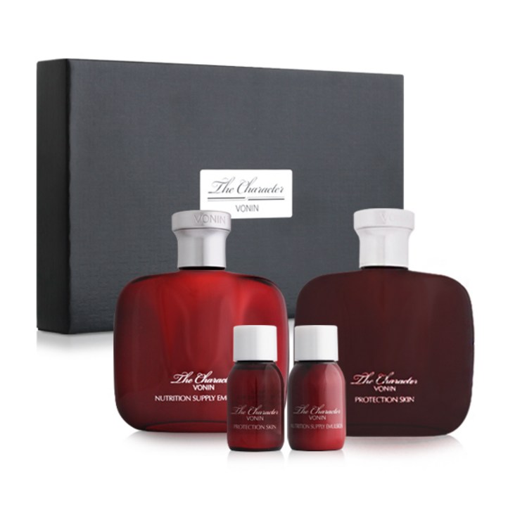 보닌 남성용 더 캐릭터 기초 2종스킨 140ml 에멀전 140ml