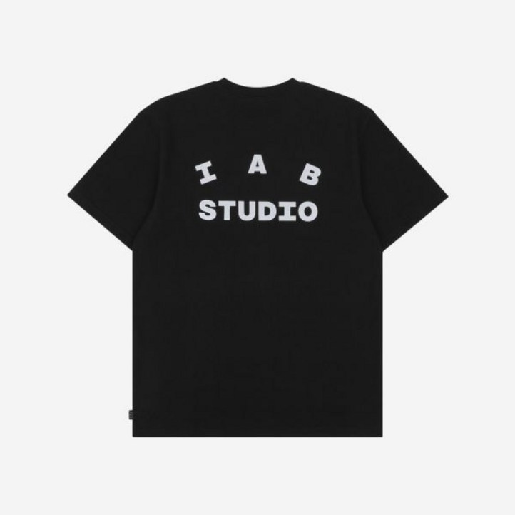 IAB Studio 아이앱 스튜디오 티셔츠 블랙 화이트